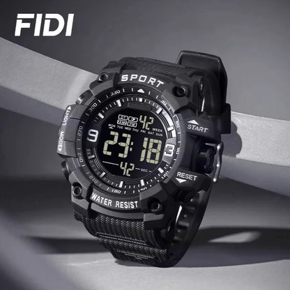 NEW ARRIVAL SPORTS WATCHES FOR MEN Outdoor Sports Waterproof LED Electronic Watch Rubber Student Digital Multifunction Watch