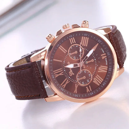 Watch Women Casual Ladies Watches Top Brand Luxury Woman Watch Leather Waterproof Simple Dress Quartz Wristwatch Female Clock