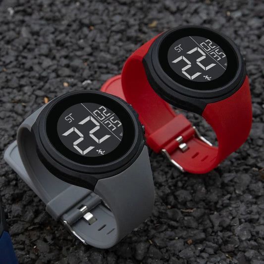 Sports Watches For Men Fashion Luxury Wear-Resistant Led Display Waterproof Outdoor Military Clock Man Electronic Watch