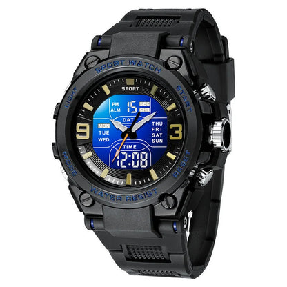 New fashion sports simple handsome cool men's electronic watches business 6/2000  design sense