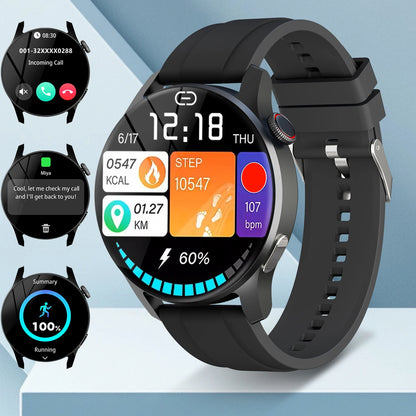 Smartwatch for men and women, wireless calling, 100+ sports modes, fitness tracker, heart rate monitoring, holiday gift