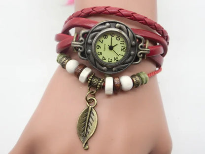 Elegant Ladies Watches Vintage Wristwatches for Women Leather Strap Small Dial Female Quartz Watch Часы Женские Наручные