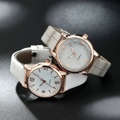 Women Watches Brand Luxury Fashion Ladies Watch Reloj Mujer Leather Watch Women Female Quartz Wristwatches Montre Femme