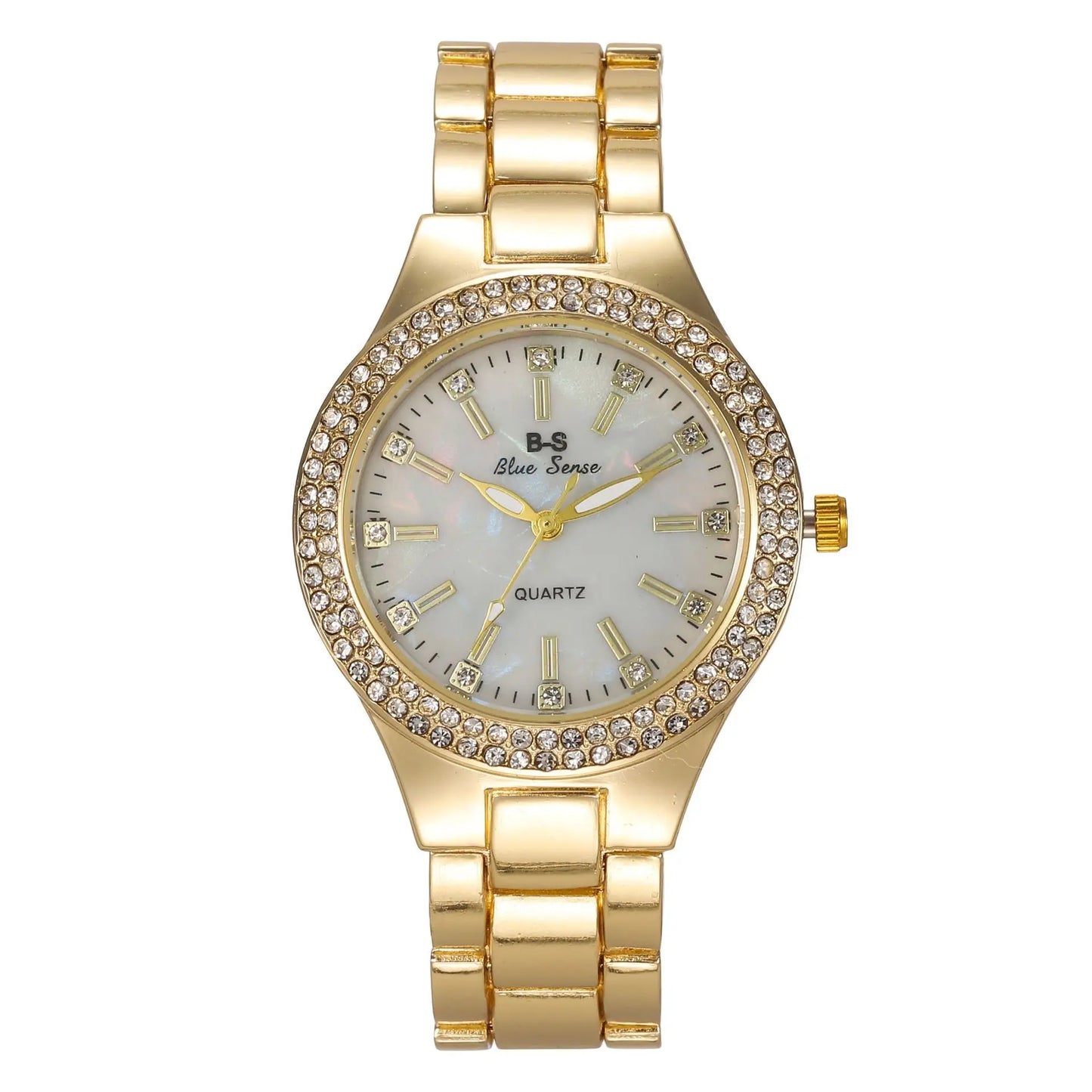 Fashion Casual Women Watch Elegant Luxury Brand Stainless Steel Strap Quartz Dress Watches For Woman Gifts