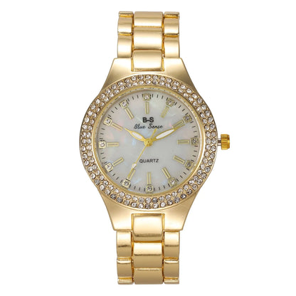 Fashion Casual Women Watch Elegant Luxury Brand Stainless Steel Strap Quartz Dress Watches For Woman Gifts
