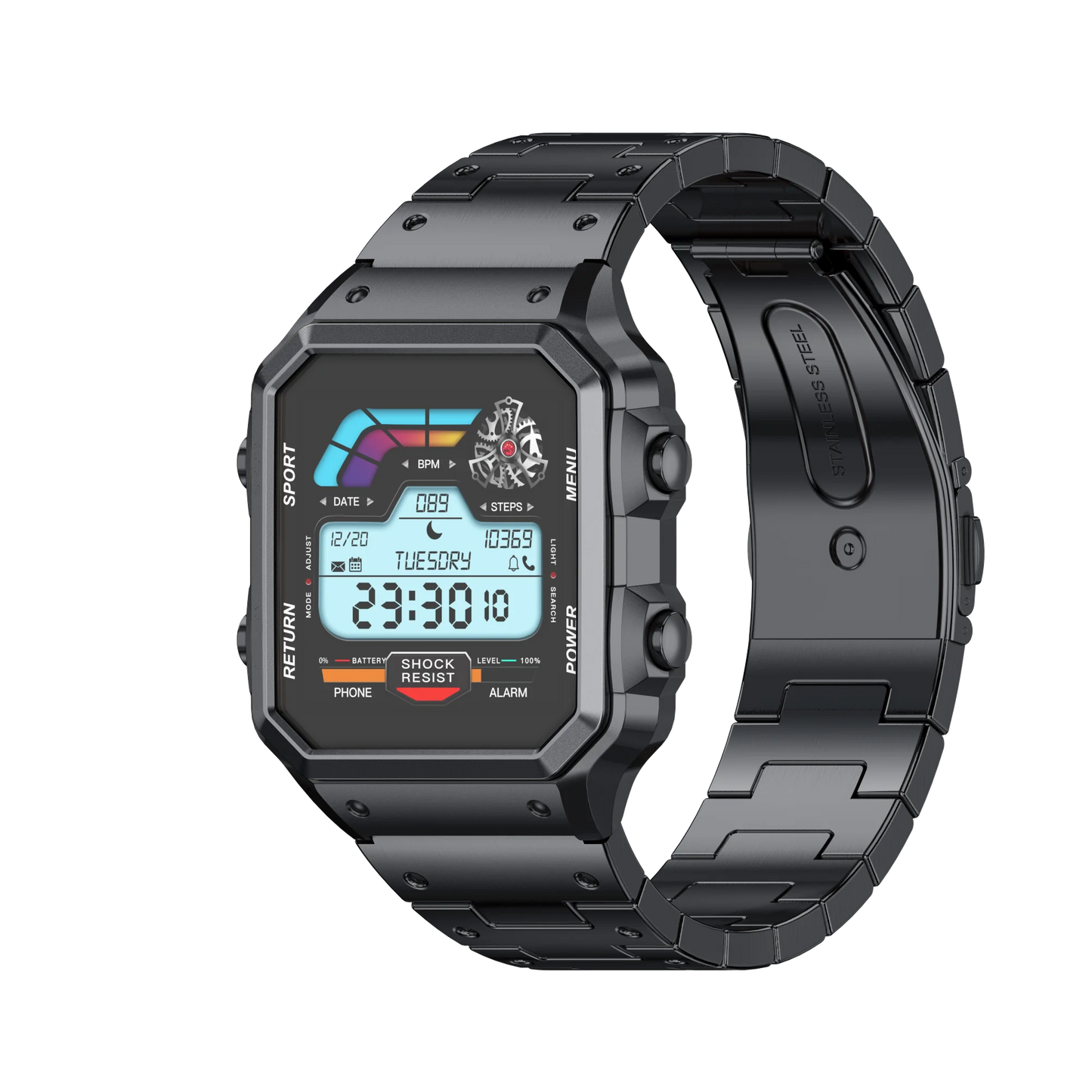 Smartwatch Smart Watch High-end Luxury Man Watch 2024 Aiweile AW38 Waterproof for Android IOS Fitness Original Bluetooth Hebrew