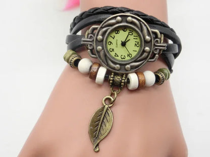 Elegant Ladies Watches Vintage Wristwatches for Women Leather Strap Small Dial Female Quartz Watch Часы Женские Наручные