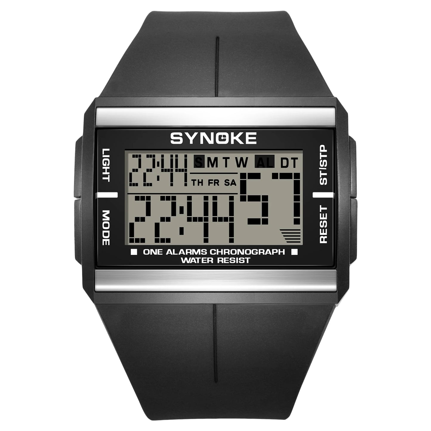 Digital Sports Watch: 50m Waterproof, Reliable & Stylish, Perfect for Every Adventure