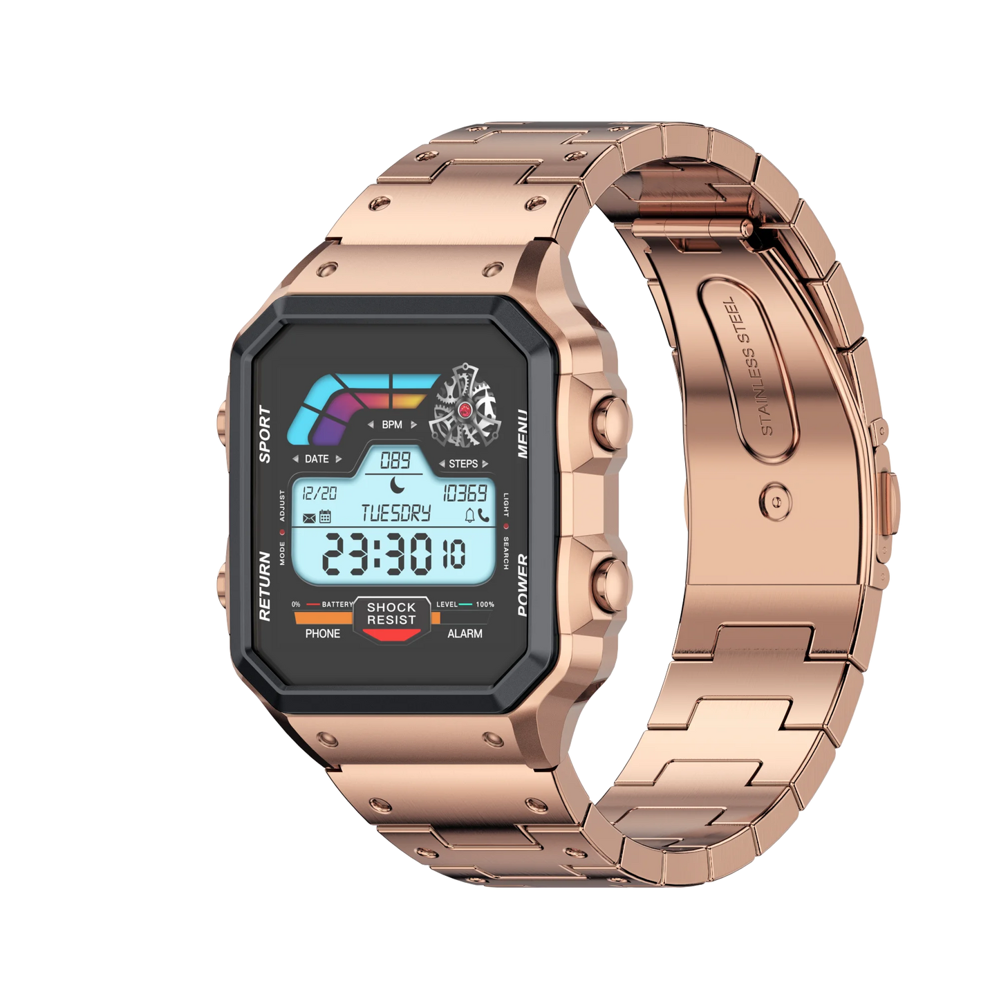 Smartwatch Smart Watch High-end Luxury Man Watch 2024 Aiweile AW38 Waterproof for Android IOS Fitness Original Bluetooth Hebrew