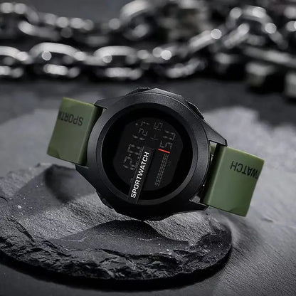 Men's Sports Watches Alarm Clock Multifunction Men LED Digital Watch Waterproof Fitness Sport Electronic Watch for Male Clock