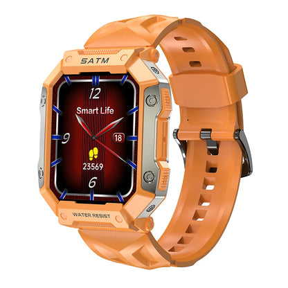 2024 New Outdoor Sports Smart Watch Waterproof IP67 Blood Pressure Oxygen Heart Rate Health Fitness Monitor Men Women Smartwatch
