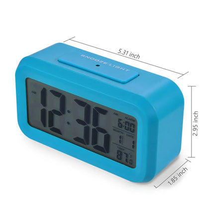 2025 NEW Temperature Version Alarm Clock Silent Clock Electronic Clock Light Sensing Alarm Clock With Voice Student Alarm Clock