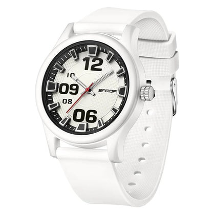Fashion women's watches, simple casual Soft silicone strap lady watches waterproof, nurse watches for woman, ladies wristwatch