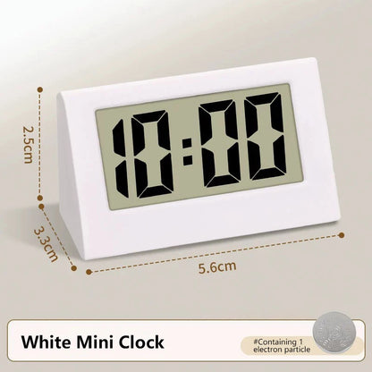 Clock Mini Simple Electronic Clocks Student Clock Portable Desk Clock Bedside Clock Car Clock Real Time Display Digital Clock