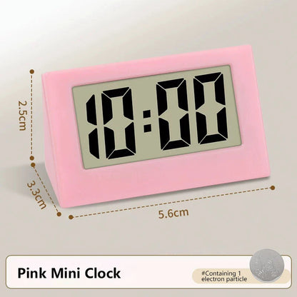 Clock Mini Simple Electronic Clocks Student Clock Portable Desk Clock Bedside Clock Car Clock Real Time Display Digital Clock