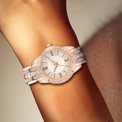 New women's watches are fashionable, trendy, simple, niche, high-end, light luxury, high beauty women's quartz watches