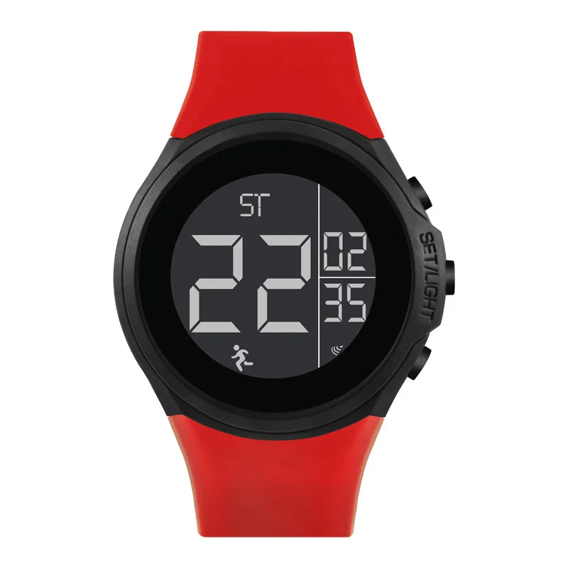 Sports Watches For Men Fashion Luxury Wear-Resistant Led Display Waterproof Outdoor Military Clock Man Electronic Watch