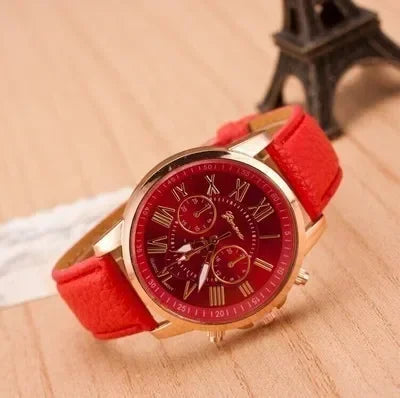 Watch Women Casual Ladies Watches Top Brand Luxury Woman Watch Leather Waterproof Simple Dress Quartz Wristwatch Female Clock