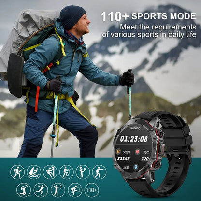 Smart Watch Men Fashion Sport Edition IP68Waterproof Fitness Tracker Man Classic Black Stainless Answer/Make Calls Smart Watches