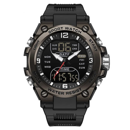 Fashionable and trendy men's sports and leisure watches, multifunctional electronic watches for teenagers and students