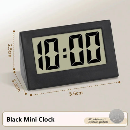 Clock Mini Simple Electronic Clocks Student Clock Portable Desk Clock Bedside Clock Car Clock Real Time Display Digital Clock