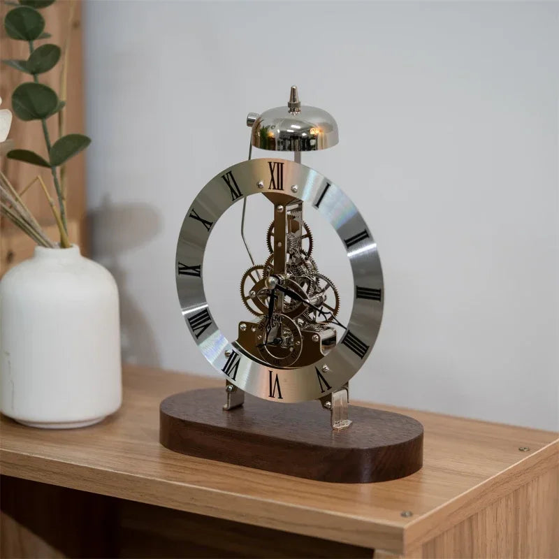 Table Clock Gear Modern Aesthetic Luxury Desk Clocks Living Room Office Mechanism Table Clock Nordic Home Decoration