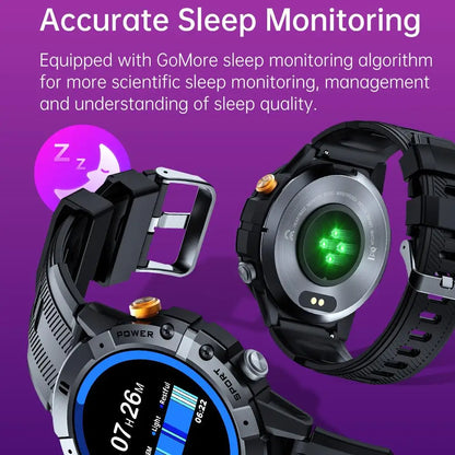 C29 Smart Sports Watch with 1.52-Inch Screen,7-Day Battery,Waterproof, HR/SpO2 Monitor,Bluetooth Calling and 100+ Sport Modes