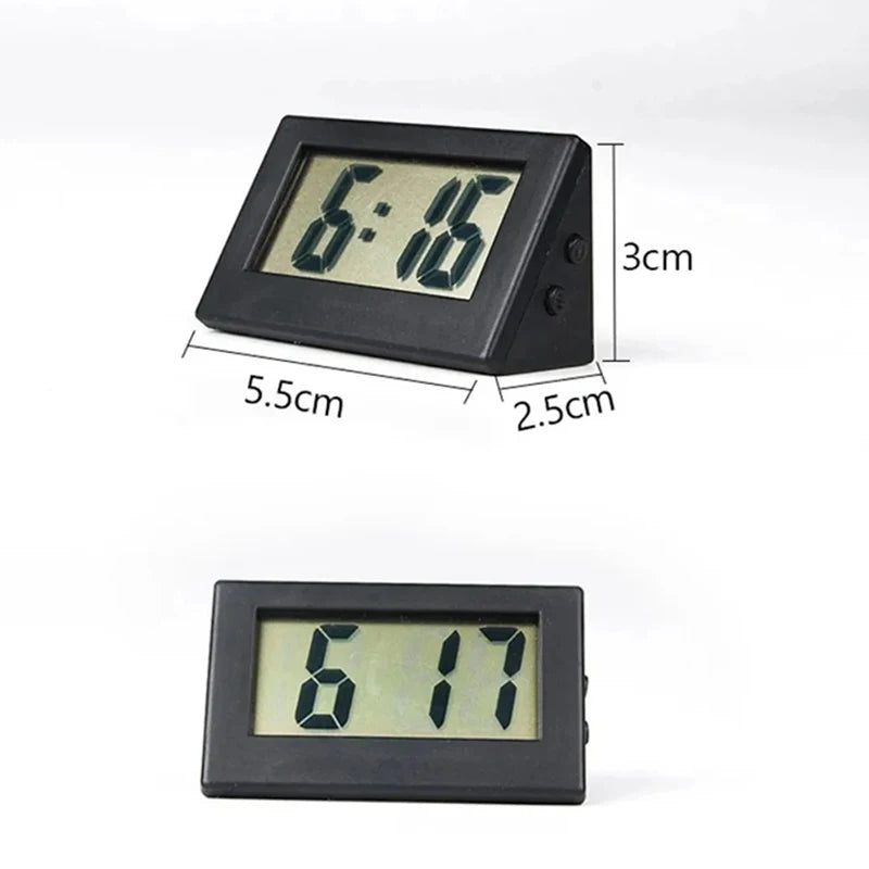Clock Mini Simple Electronic Clocks Student Clock Portable Desk Clock Bedside Clock Car Clock Real Time Display Digital Clock
