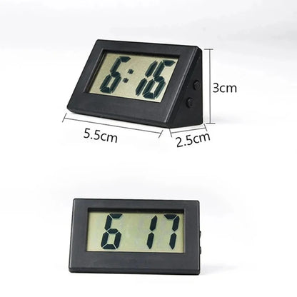 Clock Mini Simple Electronic Clocks Student Clock Portable Desk Clock Bedside Clock Car Clock Real Time Display Digital Clock