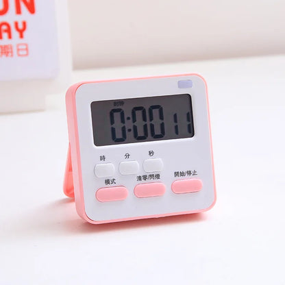 Alarm clock electronic clock display small digital clock Mini desktop Intelligent Desktop timer for  school students simple use