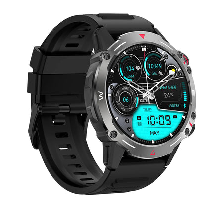 Smart Watch Wireless Wristwatch 1.43Inch Full Touch Screen Multiple Sports Modes Waterproof Smart Watch Fitness Watch For Unisex