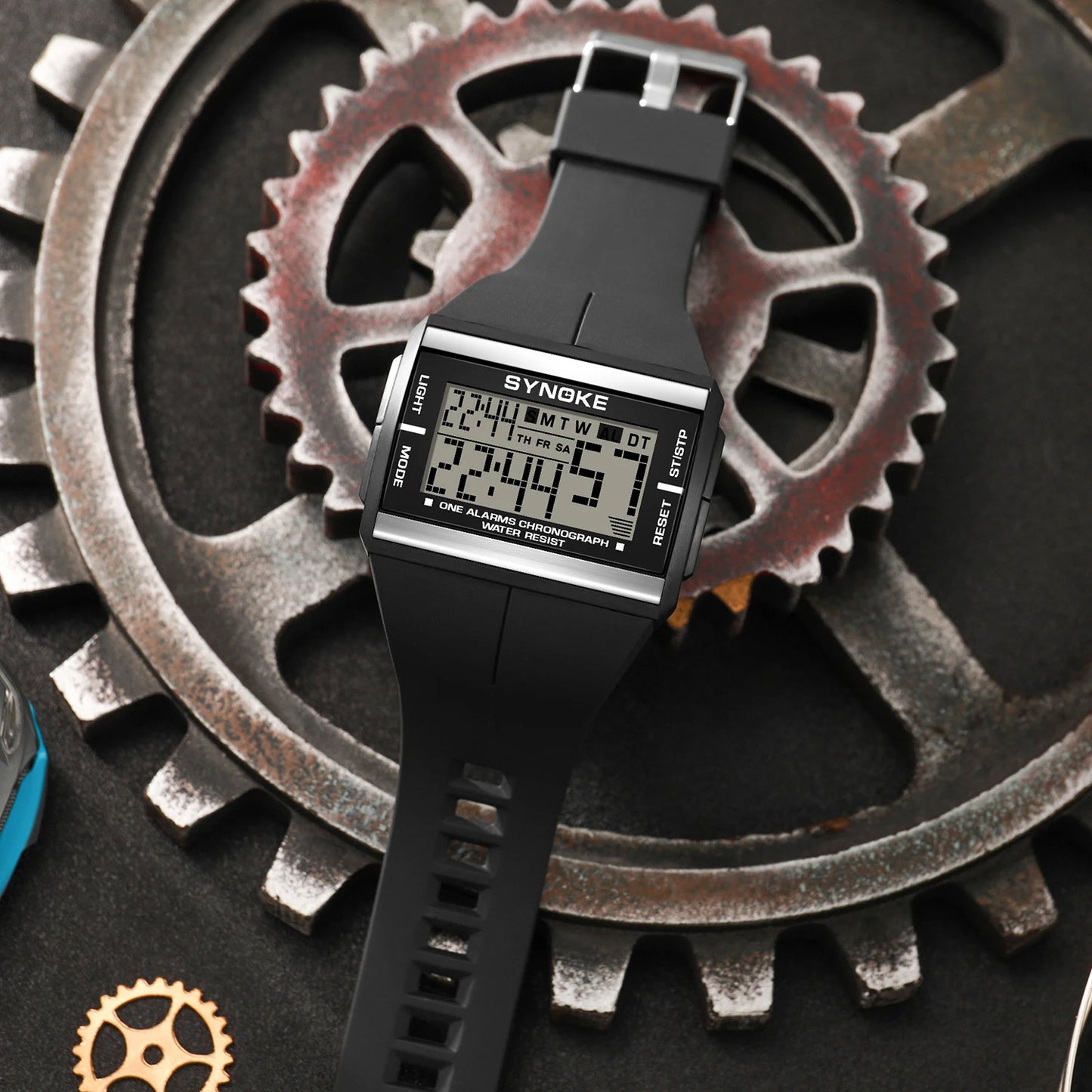 Digital Sports Watch: 50m Waterproof, Reliable & Stylish, Perfect for Every Adventure