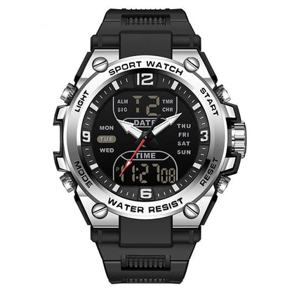 Fashionable and trendy men's sports and leisure watches, multifunctional electronic watches for teenagers and students